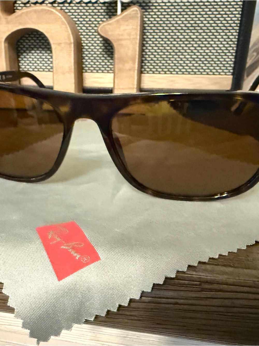 Ray-Ban Tortoiseshell Brown Lens Sunglasses